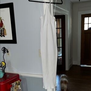 Zara White Maxi Dress